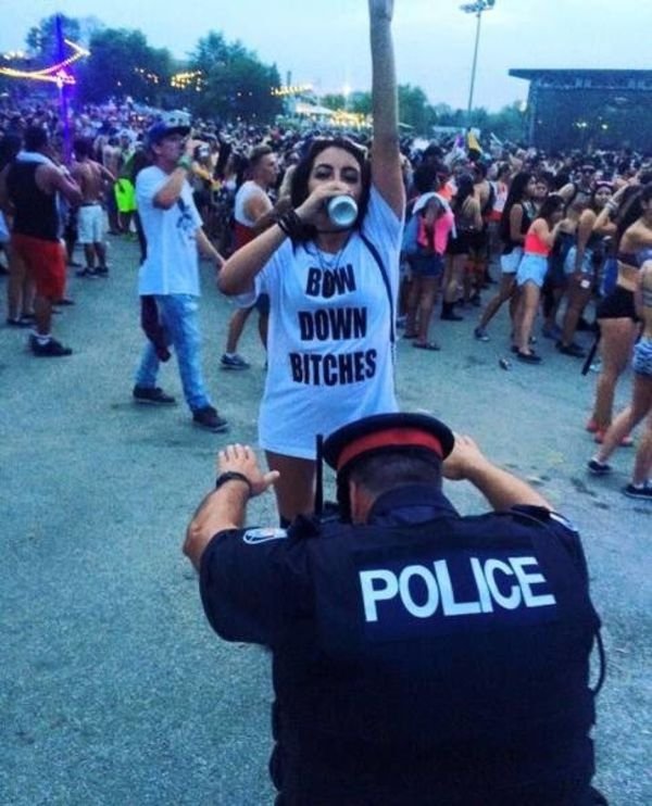 bow down police - Bbw Down Bitches Police