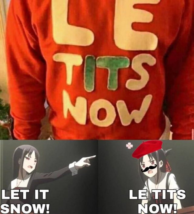 Anime - Tuts Now Let It Snow! Le Tits Now!