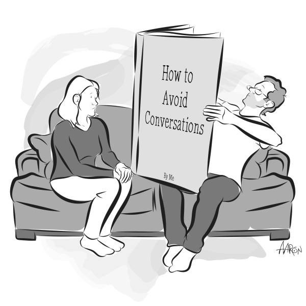 cartoon - How to Avoid 5 Conversations Aaron