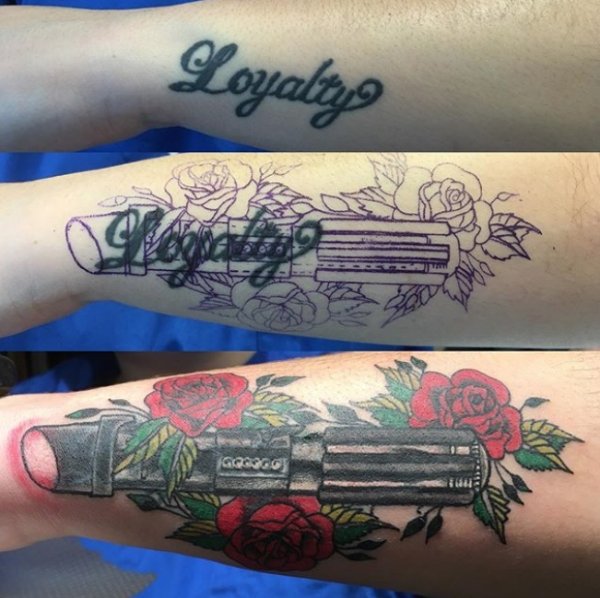 loyalty tattoo cover ups - Loyaltyg Voor Gr