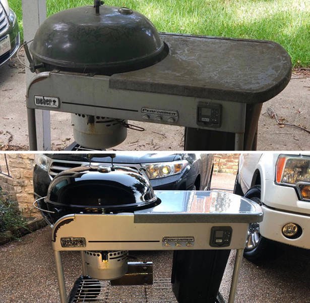 power washing transformations - weber Cerformer Covine Bbbr.