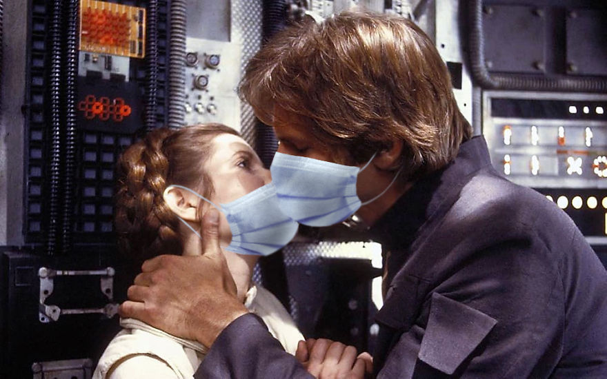 princess leia and han solo