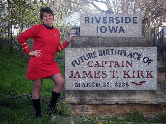 riverside - Wa Future Birthplace Of Riverside Towa Captain James T. Kirk