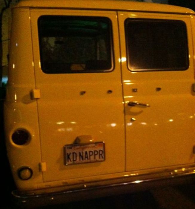 creepy license plates - Kd Nappr