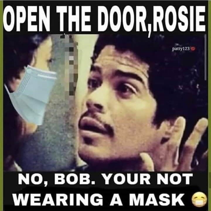 going out of business sign - Open The Door, Rosie patty123 No, Bob. Your Not Wearing A Mask