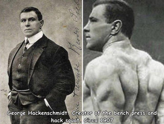 bench press inventor - S per ruande George Hackenschmidt. Creator of the bench press and hack squat. Circa 1907