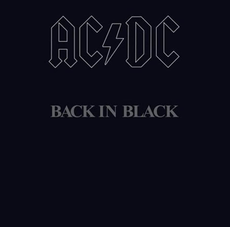 ac dc back in black - AcDc Back In Black