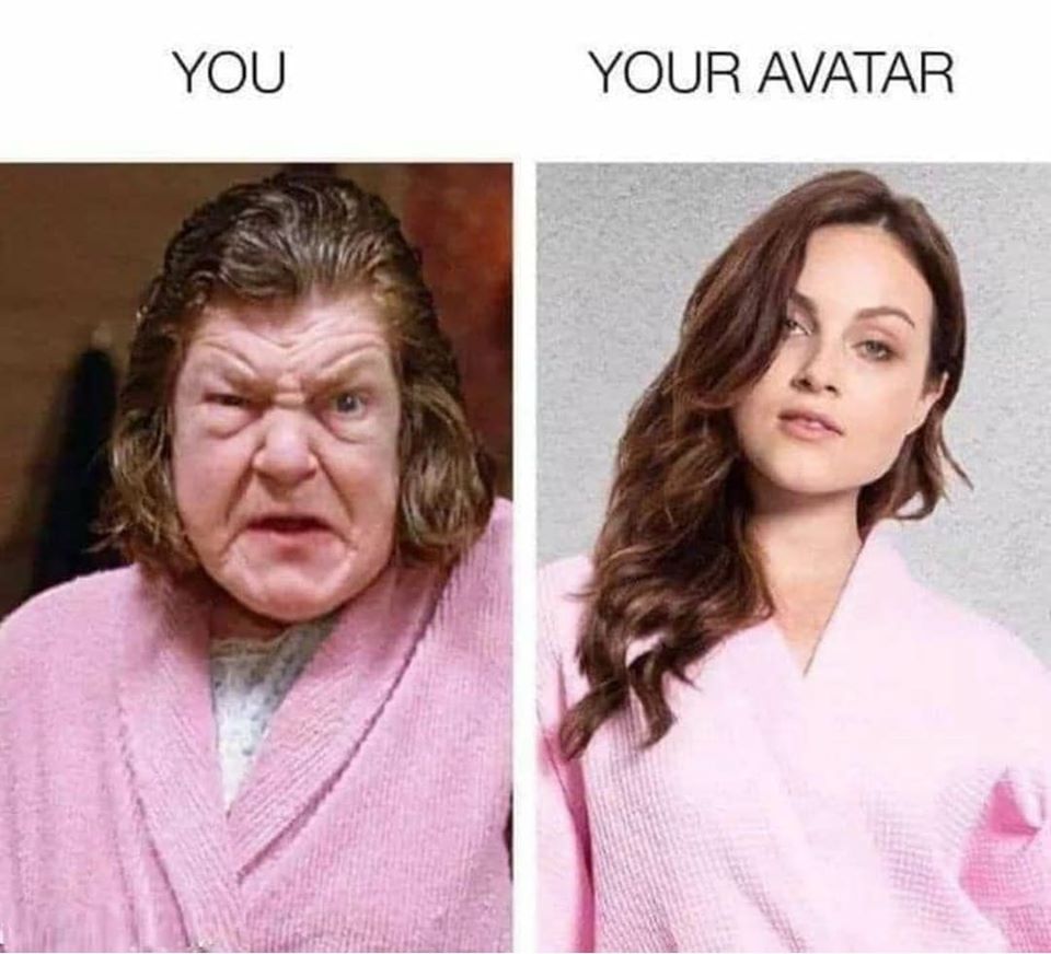 facebook avatar meme - You Your Avatar