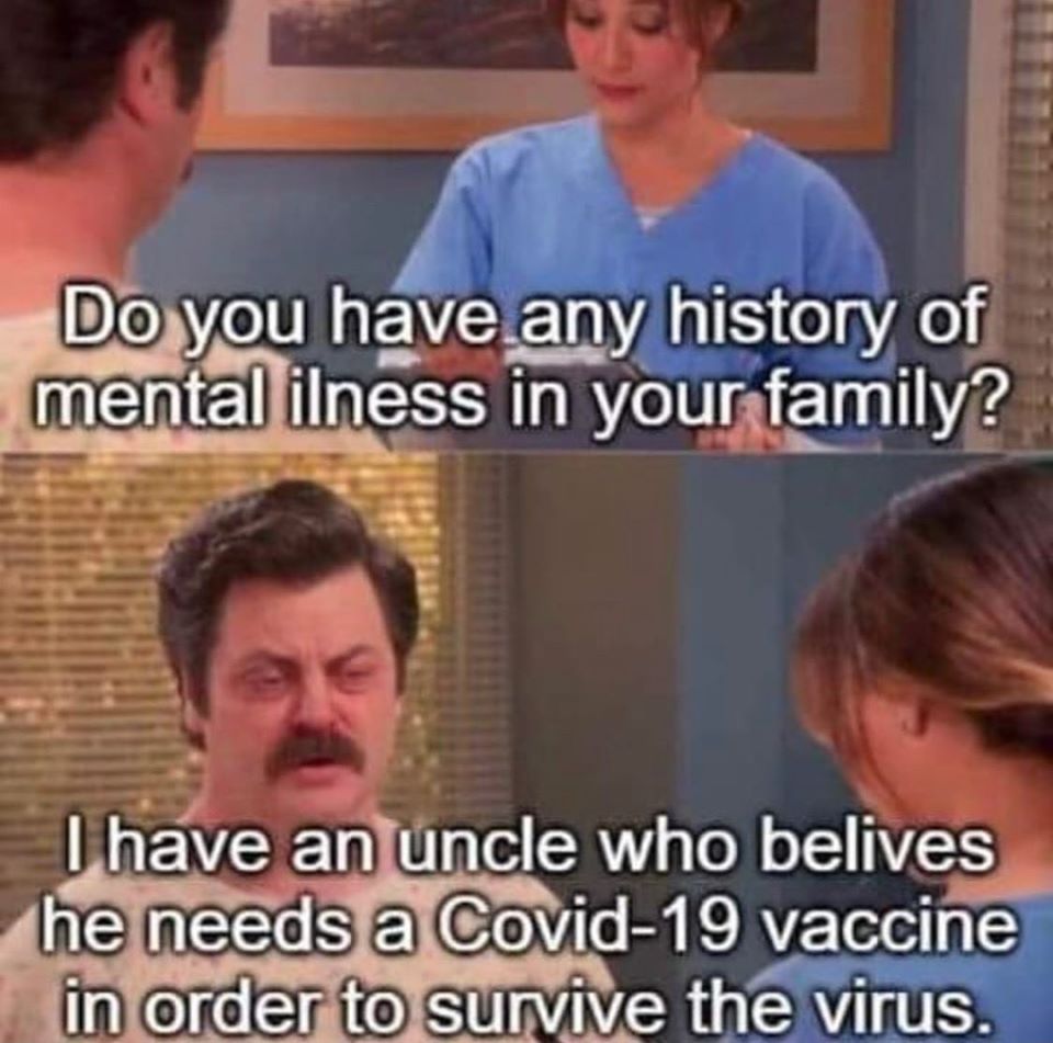 mac russian red - Do you have any history of mental ilness in your family? I have an uncle who belives he needs a Covid19 vaccine in order to survive the virus.