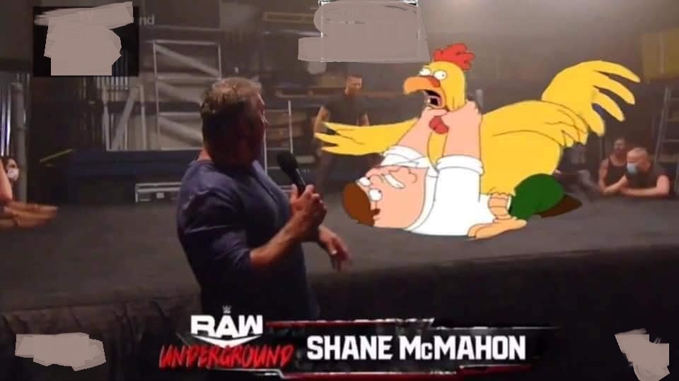 cartoon - nd Raw Underground Shane Mcmahon