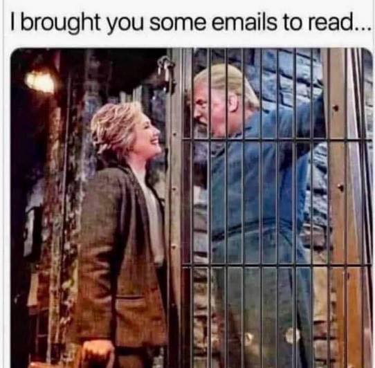 I brought you some emails to read...