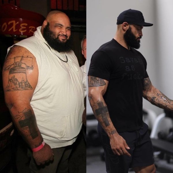 man loses 300 pounds - 0Xz Ha