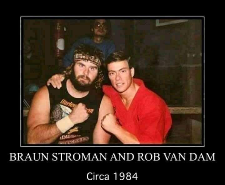 bloodsport donald gibb - Harler Laris Braun Stroman And Rob Van Dam Circa 1984