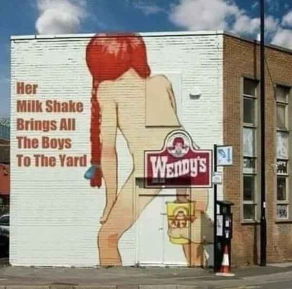 wendys nsfw - Her Milk Shake Brings All The Boys To The Yard Wendy's