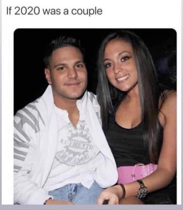 if 2020 was a couple jersey shore - If 2020 was a couple