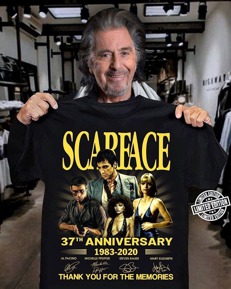 scarface 37th anniversary 1983 2020 thank you - Distrit Scarface 3 37TH Anniversary 19832020 Michelle Pfeiffer Wheelelle Peffer Thank You For The Memories Al Pacino Steven Bauer Mary Elizabeth Msha