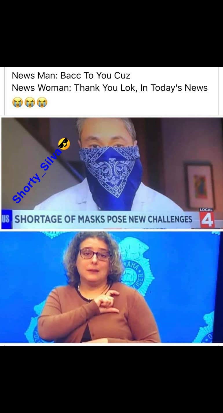 muscle - News Man Bacc To You Cuz News Woman Thank You Lok, In Today's News Shorty_Silva Local Us Shortage Of Masks Pose New Challenges 4 .