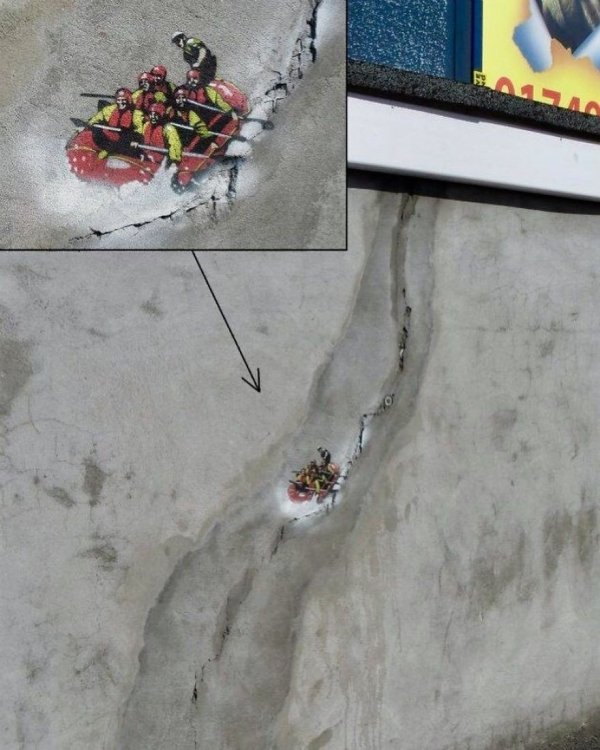 crack street art