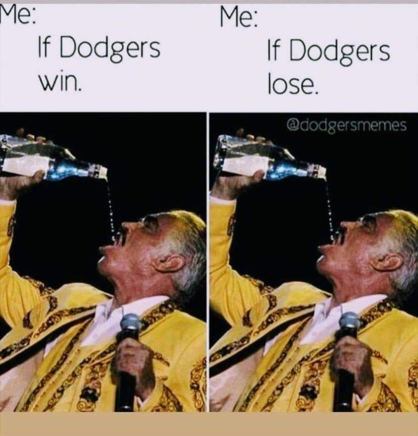 vicente fernandez drinking tequila on stage - Me If Dodgers win. Me If Dodgers lose.