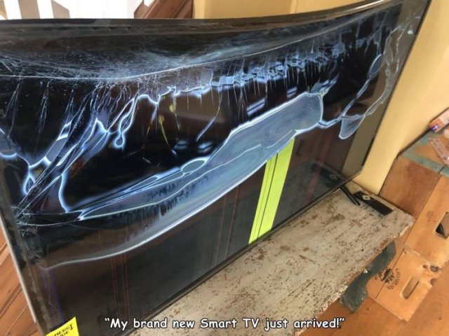 bumper - "My brand new Smart Tv just arrived!"