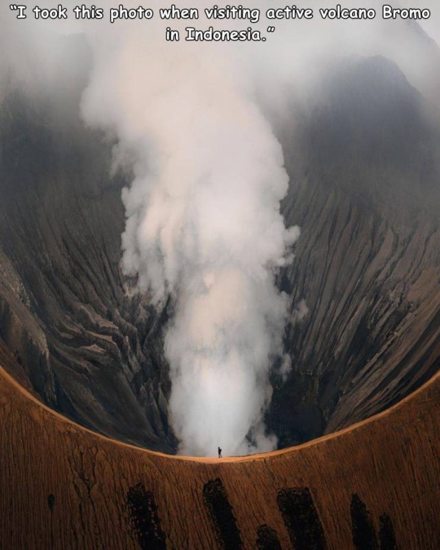 sky - "I took this photo when visiting active volcano Bromo in Indonesia."
