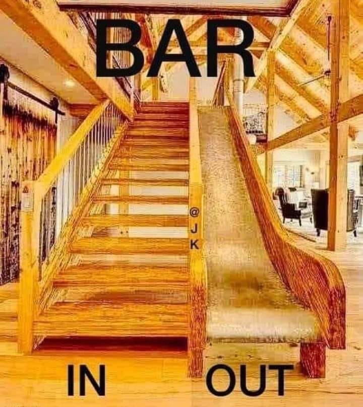 stairs - Bar @ . K In Out