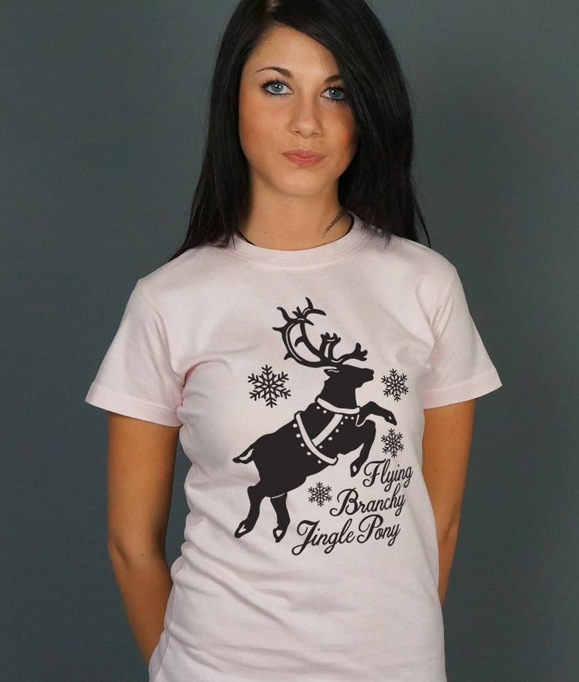 t shirt - Flying Branchy Jingle Pony