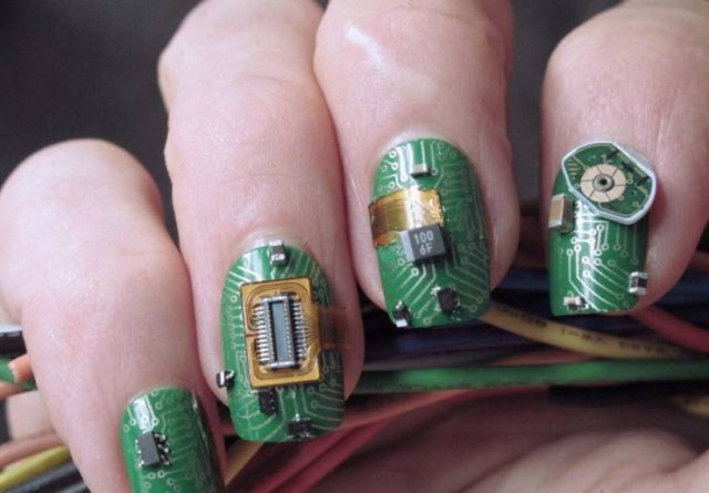 circuit board fingernails - 100 Af Alto