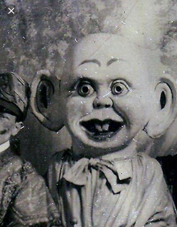 scary vintage dolls -