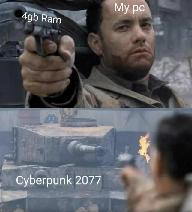 saving private ryan tank meme template