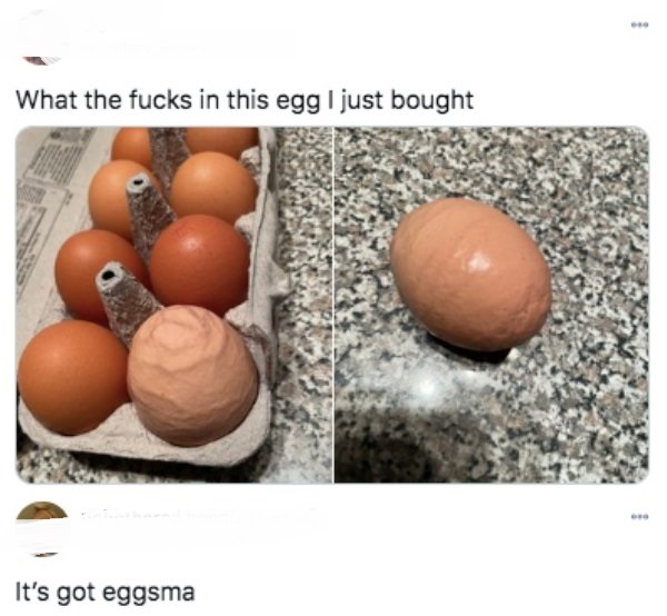 egg - What the fucks in this egg I just bought It's got eggsma