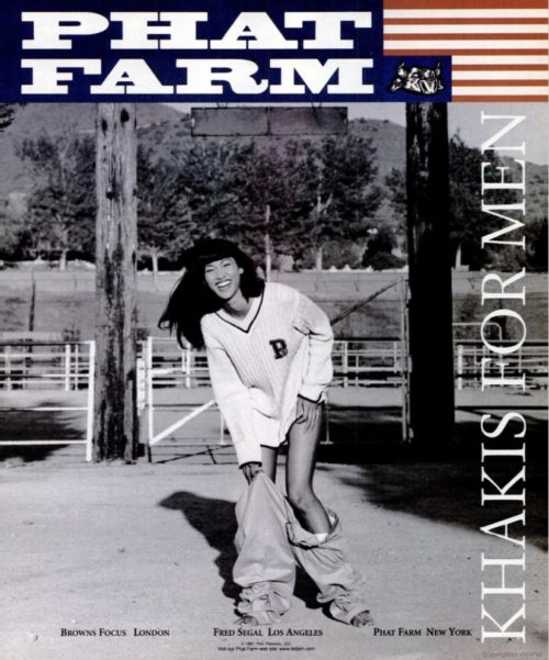 phat farm ads - Phat Farm Khakis For Men Browns Focus London Fred Sugal Los Angeles Phat Farm New York
