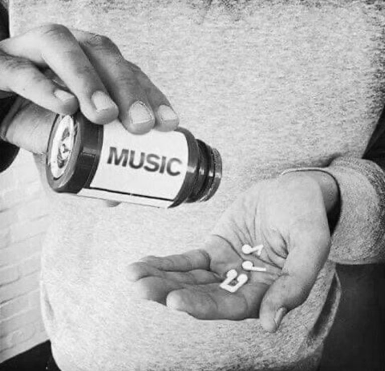 music is the best drug - Music.