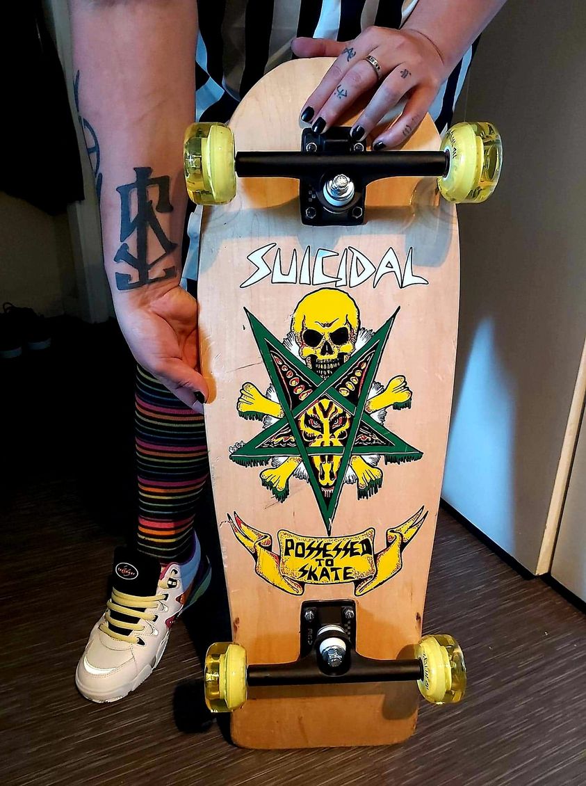 suicidal tendencies skateboard - Suicidal Ajaibh 2004 Possessen Skate To