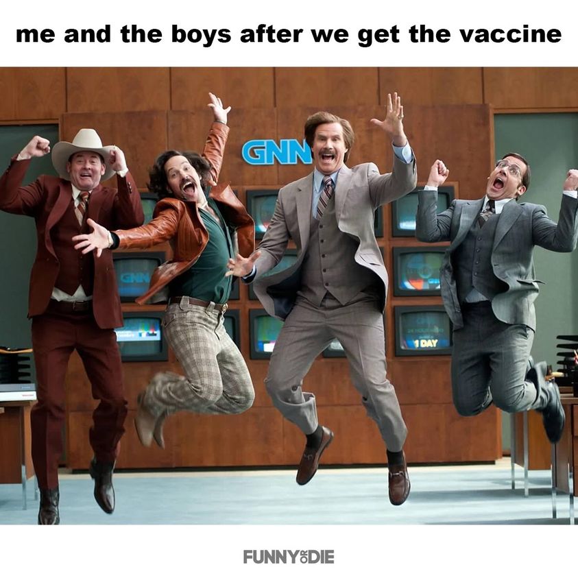 Time For the Vaccine...