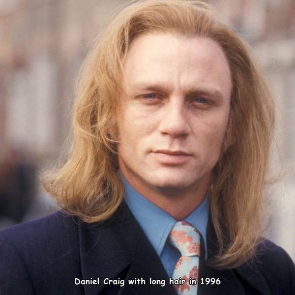 daniel craig - Daniel Craig with long hair in 1996
