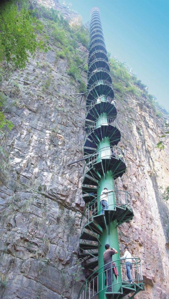 taihang mountains spiral staircase - Hin