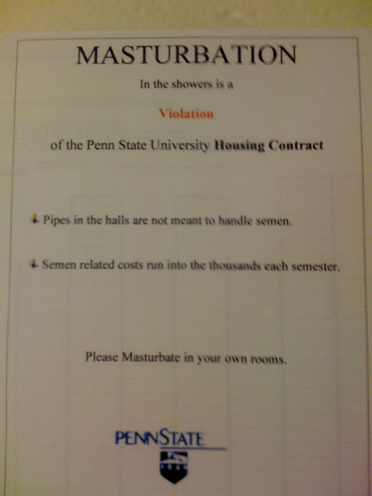 atleast at Penn State.....