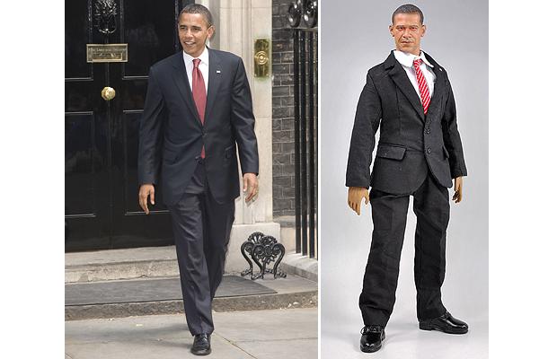A Japanese company is selling a realistic Barack Obama toy as an action figure