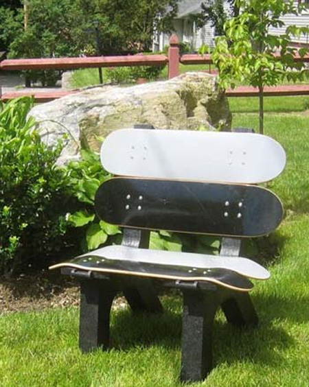 skateboard inspired furniture