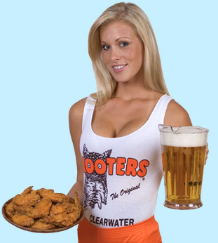 1983 - The Hooters restaurant chain is launched, making lecherous ogling a family-friendly activity.