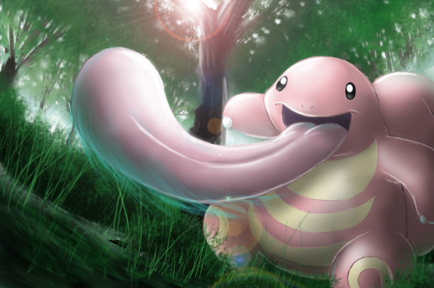 My LICKITUNG can reach deeper than you can imagine!