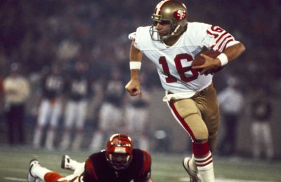 The 49ers eventually went on to establish themselves as the 'team of the 1980s,' but in 1981 their 26-year-old quarterback was in just his first full year as a starter. The 49ers and Joe Montana did just enough in the first half to stave off the talented but mistake-prone Bengals. San Francisco's goal-line stand in the third quarter loomed large.