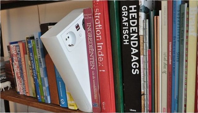 Powerstrip That Looks Like a Book