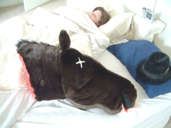 Horse Head Pillow