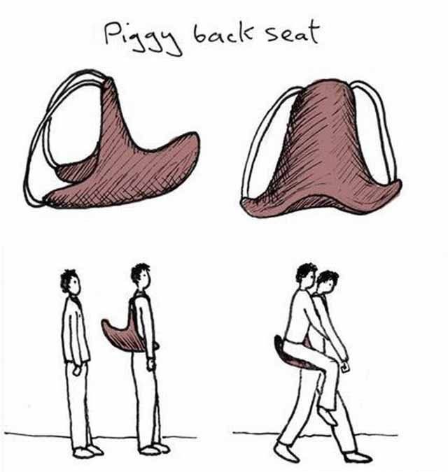 The Piggyback Seat