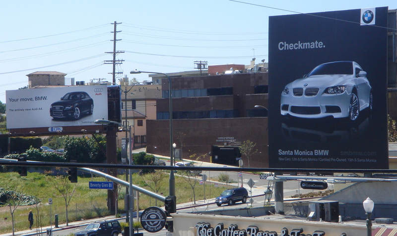 audi bmw billboard - tt Checkmate. Your move, Bmw Eese Santa Monica Bmw Ta Garantino Pre Owed 1906 Source Beverly Hbo The Coffee Remma r