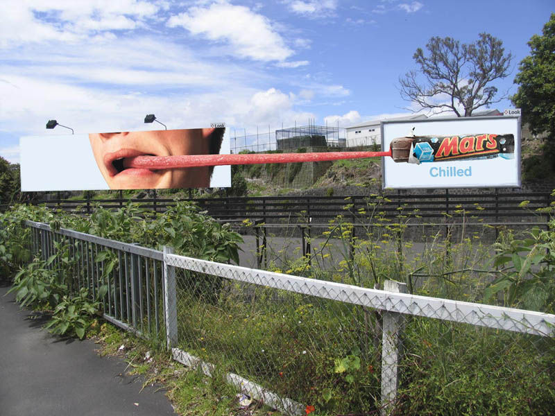 creative billboards - Mar. Chilled
