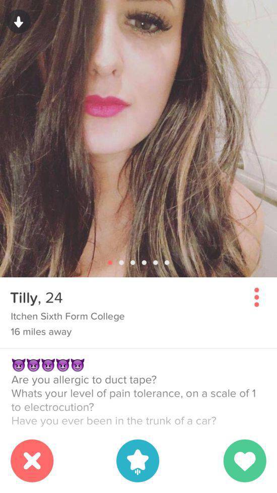 Tinder Profiles Proving The World Is Screwed