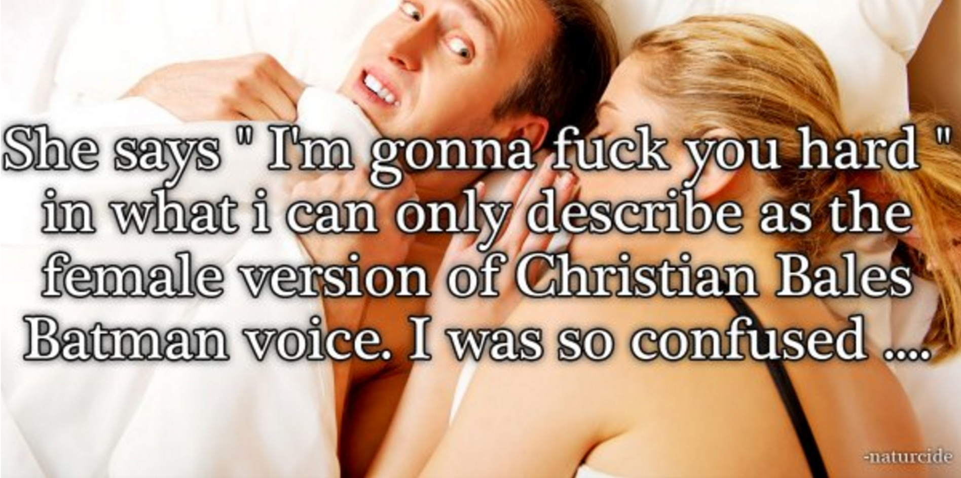 15 Awkwardly Hilarious Things Said During Sex